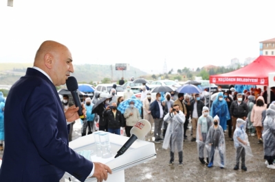 Recep Tayyip Erdoğan Hatıra Ormanı fidanlarla buluştu