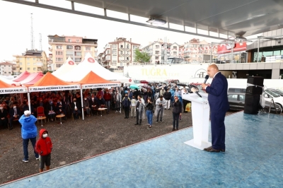 Recep Tayyip Erdoğan Hatıra Ormanı fidanlarla buluştu