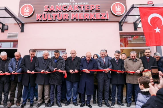 Sancaktepe Kültür Merkezi`nin açılışı gerçekleştirildi