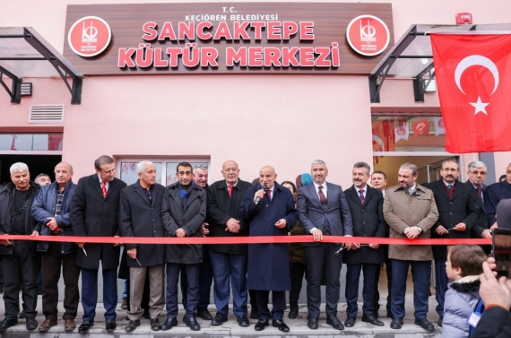 Sancaktepe Kültür Merkezi`nin açılışı gerçekleştirildi