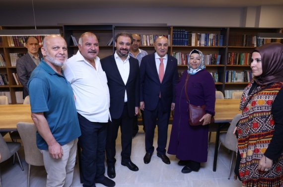 Şenay Aybüke Yalçın Halk Kütüphanesi Keçiören’de açıldı