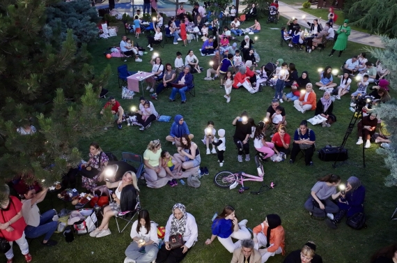 Sınav sonrası konser sürprizi