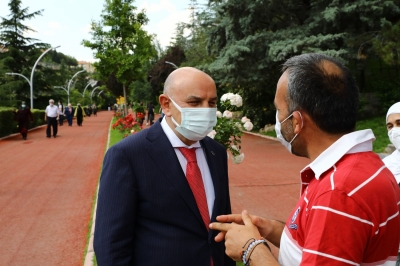 Sporseverler Atatürk Botanik Bahçesi’ne akın ediyor