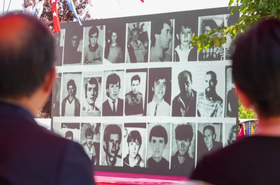Srebrenitsa şehitleri Keçiören’de anıldı