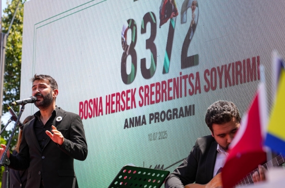 Srebrenitsa şehitleri Keçiören’de anıldı