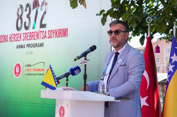 Srebrenitsa şehitleri Keçiören’de anıldı