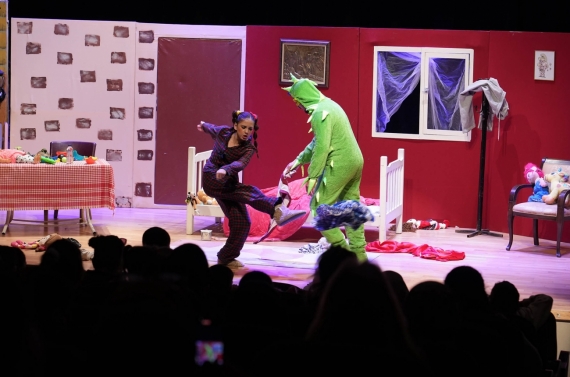 Tembel Ayşe müzikali Keçiörenlilerden yoğun ilgi gördü