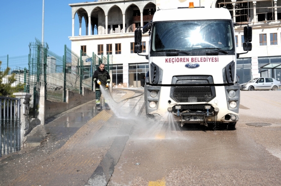 Temiz bir Keçiören için gece gündüz mesai