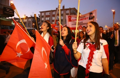 TÜM KEÇİÖREN CUMHURİYET COŞKUSUNDA BULUŞTU