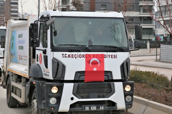 Türk bayrağına yapılan saldırıya Keçiören Belediyesi’nden anlamlı tepki