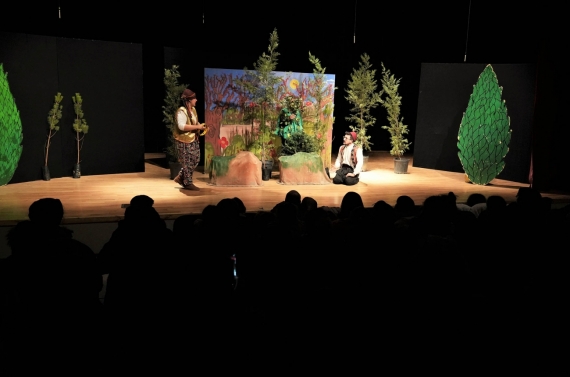 Ücretsiz tiyatro gösterimi Keçiören’de yoğun ilgi görüyor