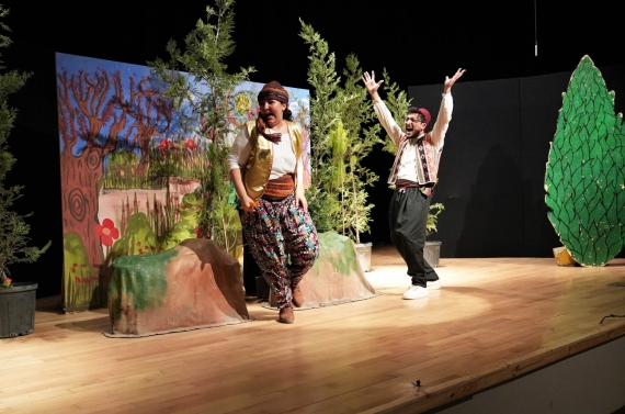 Ücretsiz tiyatro gösterimi Keçiören’de yoğun ilgi görüyor