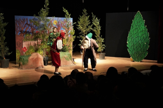 Ücretsiz tiyatro gösterimi Keçiören’de yoğun ilgi görüyor