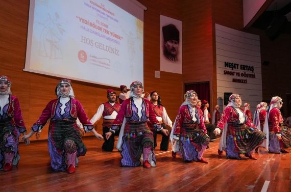 Yedi Bölge Tek Yürek gösterisine büyük ilgi
