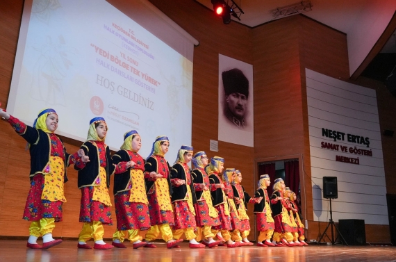 Yedi Bölge Tek Yürek gösterisine büyük ilgi