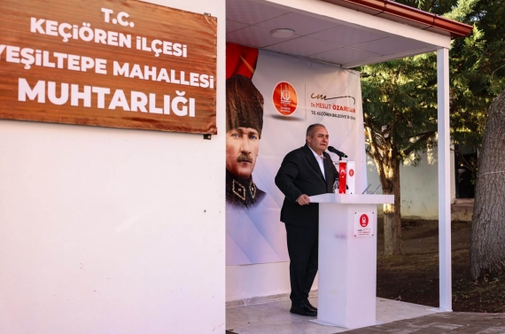 Yeşiltepe Mahallesi yeni muhtarlık binası hizmete açıldı