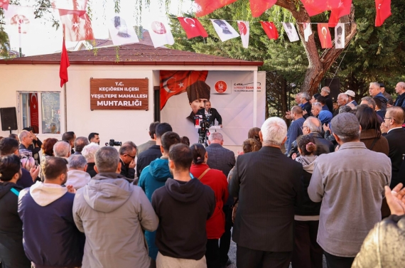 Yeşiltepe Mahallesi yeni muhtarlık binası hizmete açıldı