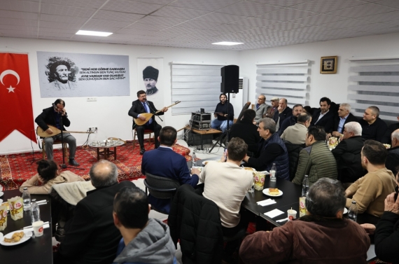 Âşıklar Kıraathanesi’nde geleneksel ramazan coşkusu yaşandı