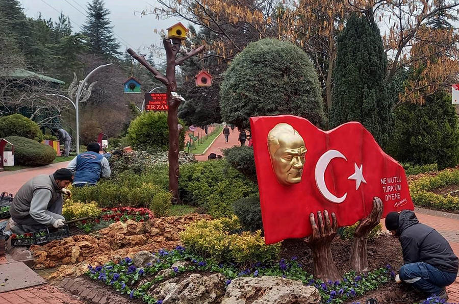 kecioren de yaza rengarenk hazirlik kecioren beledyesi