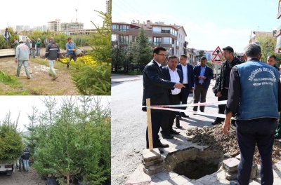 ALTINOK: KEÇİÖREN’İN CADDE VE SOKAKLARINDA AĞAÇLANDIRMA SEFERBERLİĞİ BAŞLATTIK