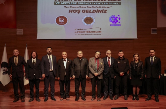 Afetlere dirençli kentler için Keçiören’de ortak akıl buluşması