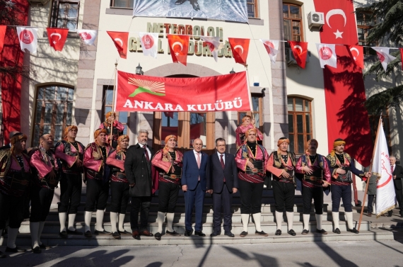 Atatürk, Ankara`ya gelişinin 104. yıl dönümünde anıldı