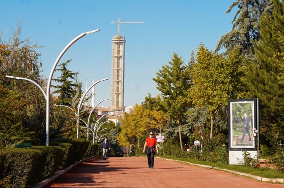 Atatürk Botanik Bahçesi sonbaharı selamlıyor