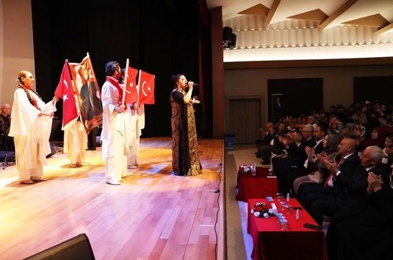Atatürk sevdiği şarkılar Keçiören’de yankılandı