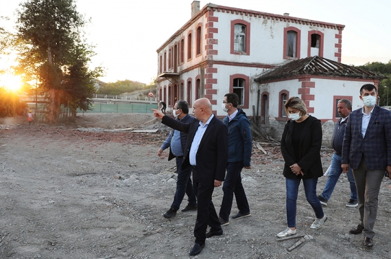 Başkan Altınok Çoban Mektebi’ndeki çalışmları denetledi