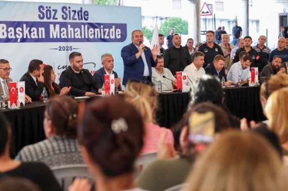 Başkan Özarslan, 19 Mayıs Mahallesi sakinleriyle buluştu