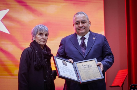 Başkan Özarslan, İstiklal Marşı’nın kabulünün 105. yıl dönümü programına katıldı