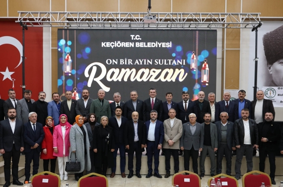 Başkan Özarslan, Ordulularla iftar sofrasında buluştu