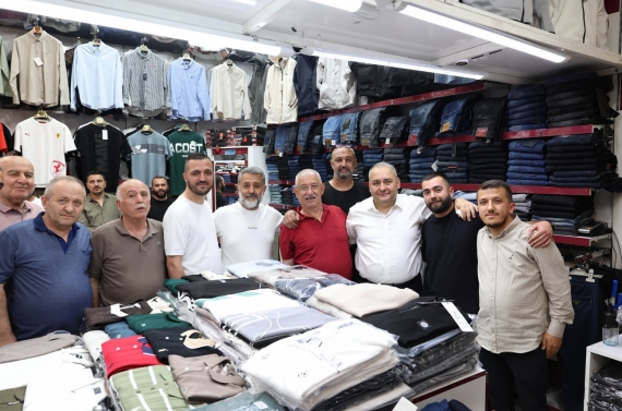 Başkan Özarslan, Osmanlı Halk Pazarı esnafıyla buluştu