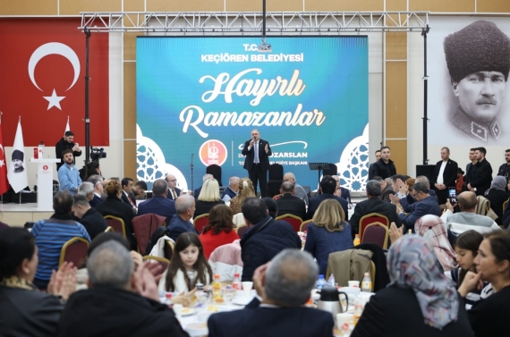 Başkan Özarslan iftarda Kırşehirlilerle buluştu