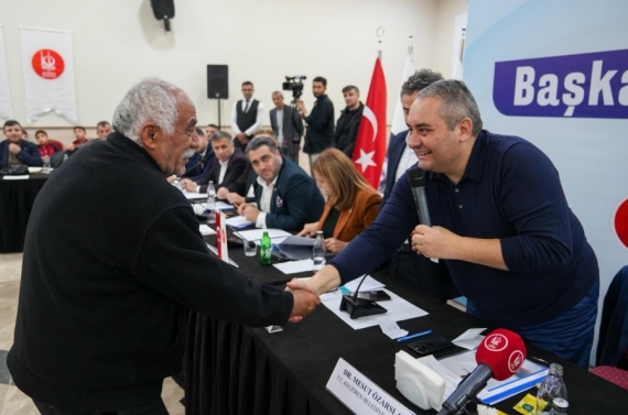 Başkan Özarslan İncirli Mahallesi’nde vatandaşla buluştu