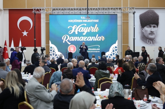 Başkan Özarslan Tunceli, Malatya, Erzincan ve Elazığlılarla iftar sofrasında buluştu