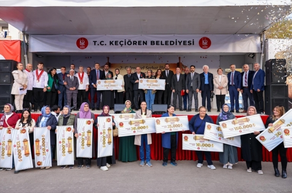 En hünerli lezzet ustaları ödüllerine kavuştu