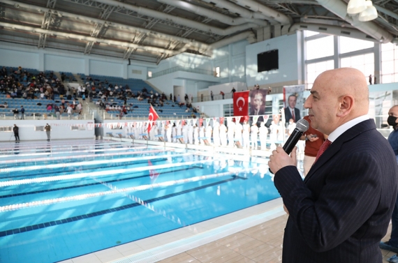 Etlik Olimpik Yüzme Havuzu ve Spor Merkezi’nin bakım ve onarımı yapıldı