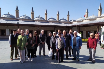 HUZUREVİ SAKİNLERİ KONYA’YI GEZDİ