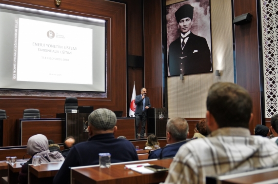 Keçiören Belediyesi personeline ISO 50001 enerji yönetimi eğitimi