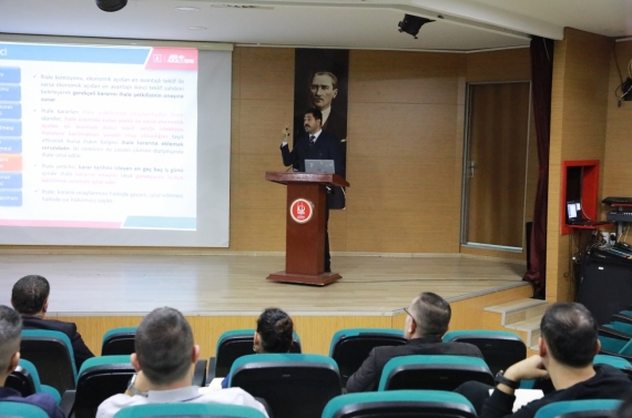 Keçiören Belediyesi personeline kamu ihale eğitimi
