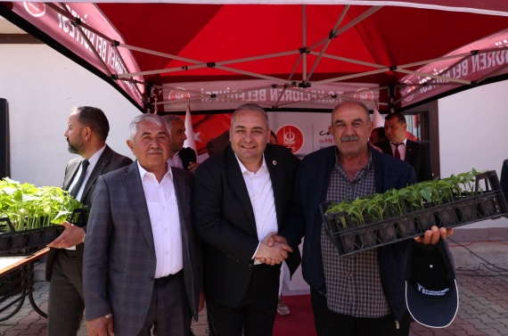 Keçiören Belediyesi’nden çiftçilere fide desteği