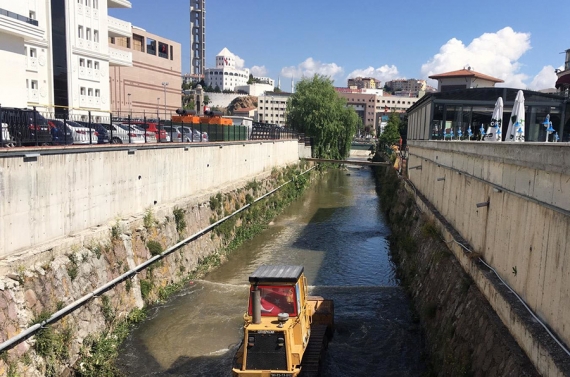 Keçiören Belediyesinden Gümüşdere’de yaz temizliği