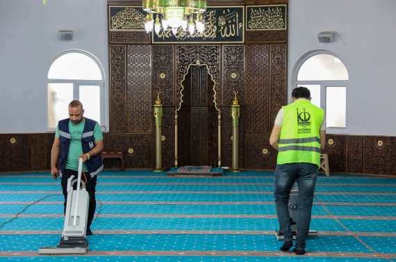 Keçiören`de bayram öncesi temizlik