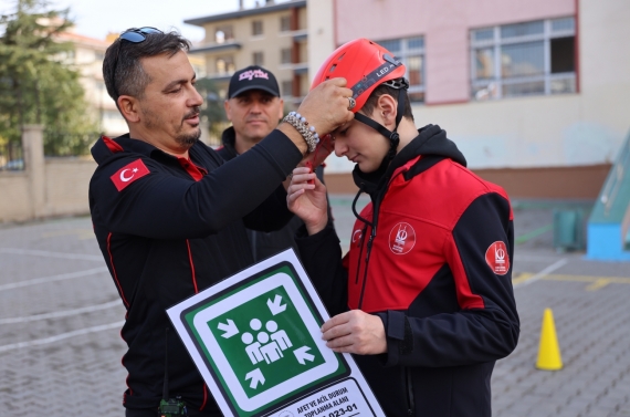 Keçiören’de afetlere karşı bilinçli nesiller yetişiyor