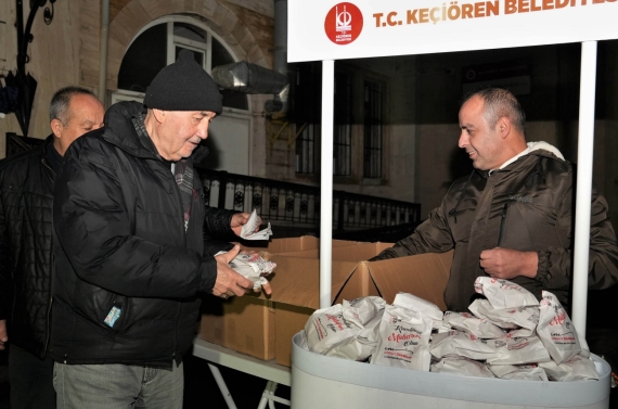 Keçiören’de Berat Kandili paylaşmayla taçlandı