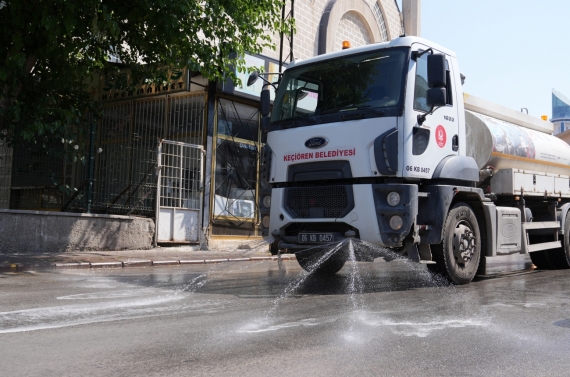 Keçiören’de geniş kapsamlı temizlik seferberliği