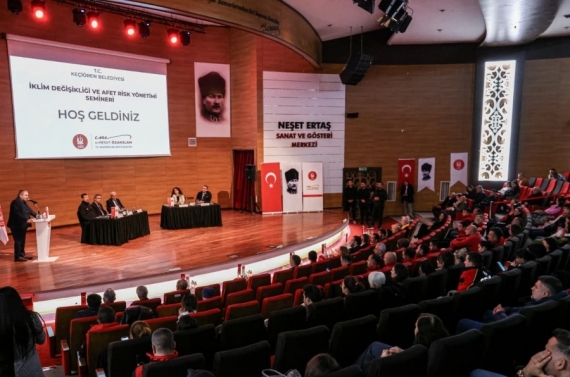 Keçiören’de “İklim Değişikliği ve Afet Risk Yönetimi” semineri düzenlendi