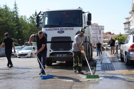 Keçiören’de kapsamlı temizlik seferberliği