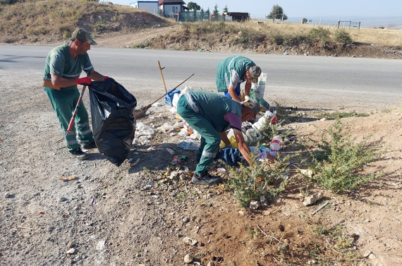 Keçiören’de mıntıka temizliği